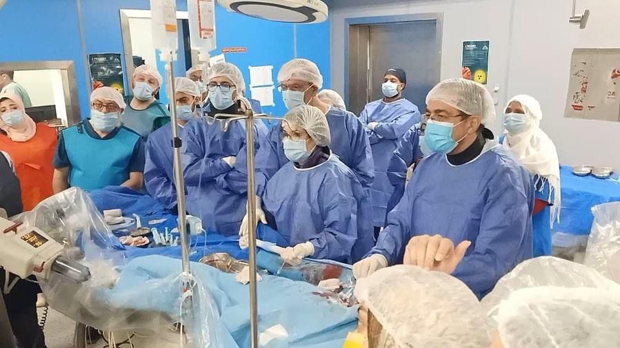 تقنية طبية جديدة في جامعة عين شمس
