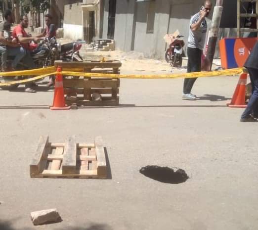 سكرتير بنى سويف يشرف على  إجراءات هبوط جزئي بسمسطا 