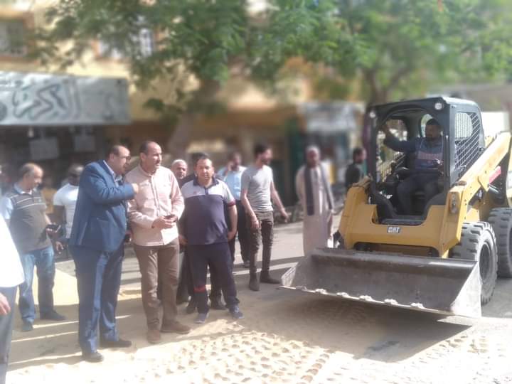 سكرتير بنى سويف يشرف على  إجراءات هبوط جزئي بسمسطا 