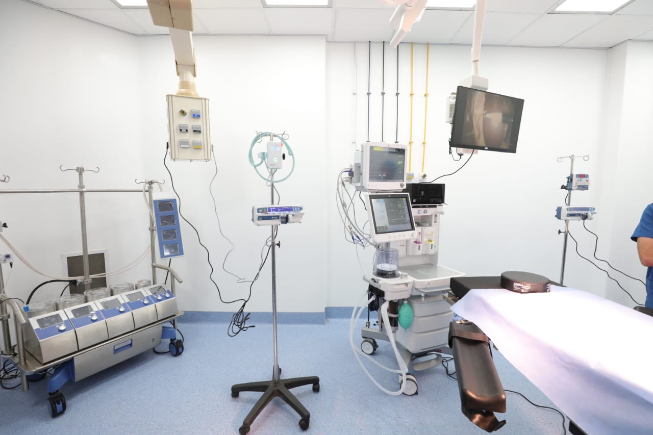 افتتاح مستشفى الجراحات الجامعى