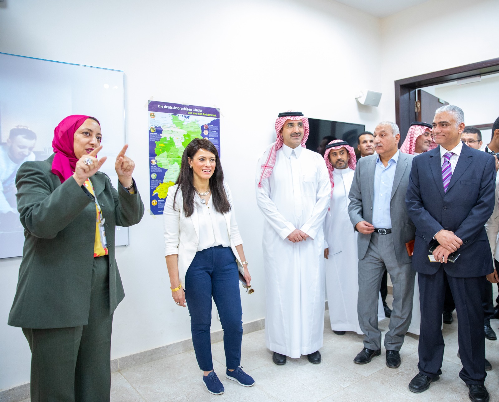 زيارة جامعة الملك سلمان الدولية