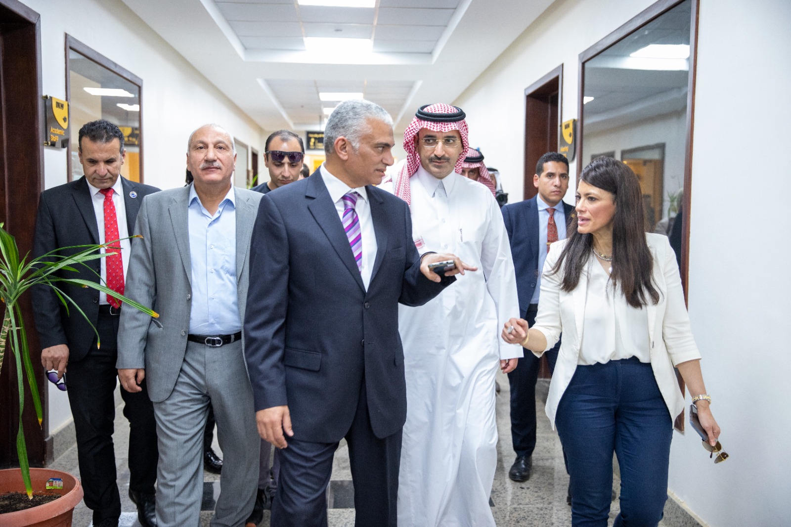زيارة جامعة الملك سلمان الدولية