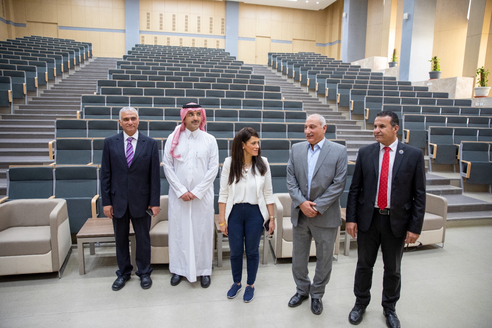 زيارة جامعة الملك سلمان الدولية