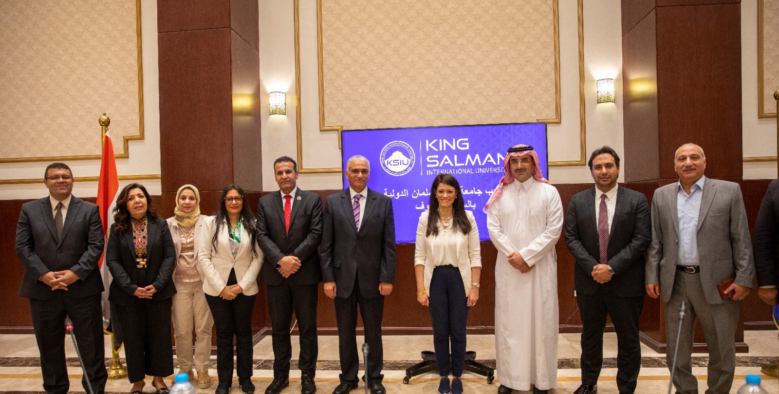زيارة جامعة الملك سلمان الدولية