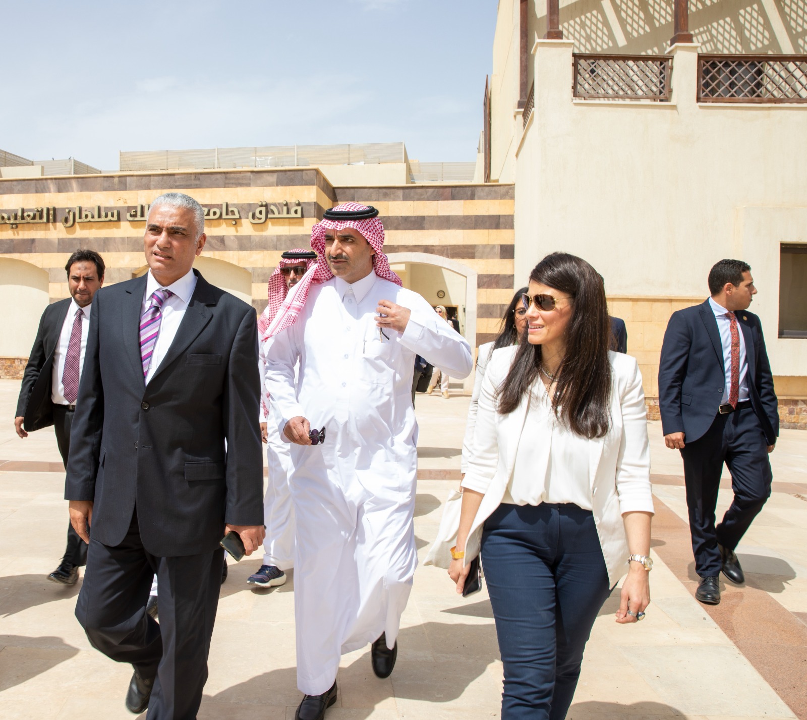 زيارة جامعة الملك سلمان الدولية