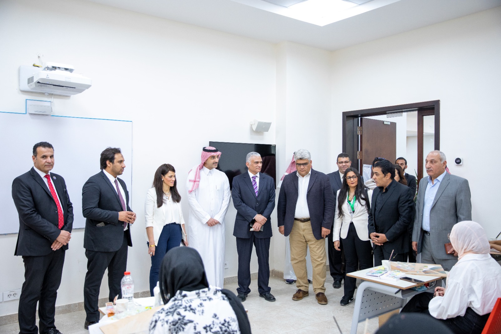 زيارة جامعة الملك سلمان الدولية