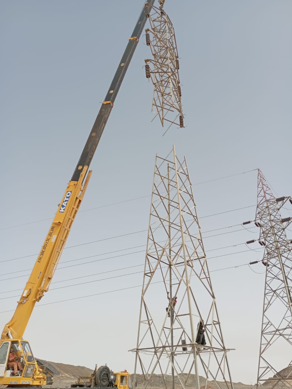 التغذية الكهربائية لمدينة أبوسمبل 