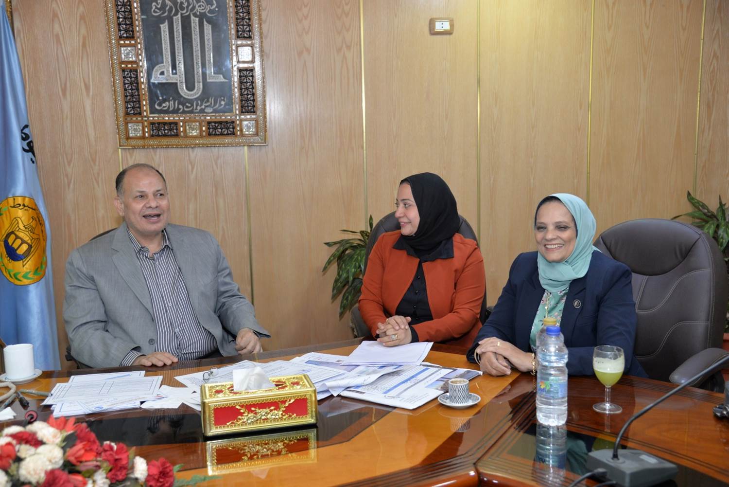 لقاء محافظ أسيوط مع أعضاء مجلسي النواب والشيوخ