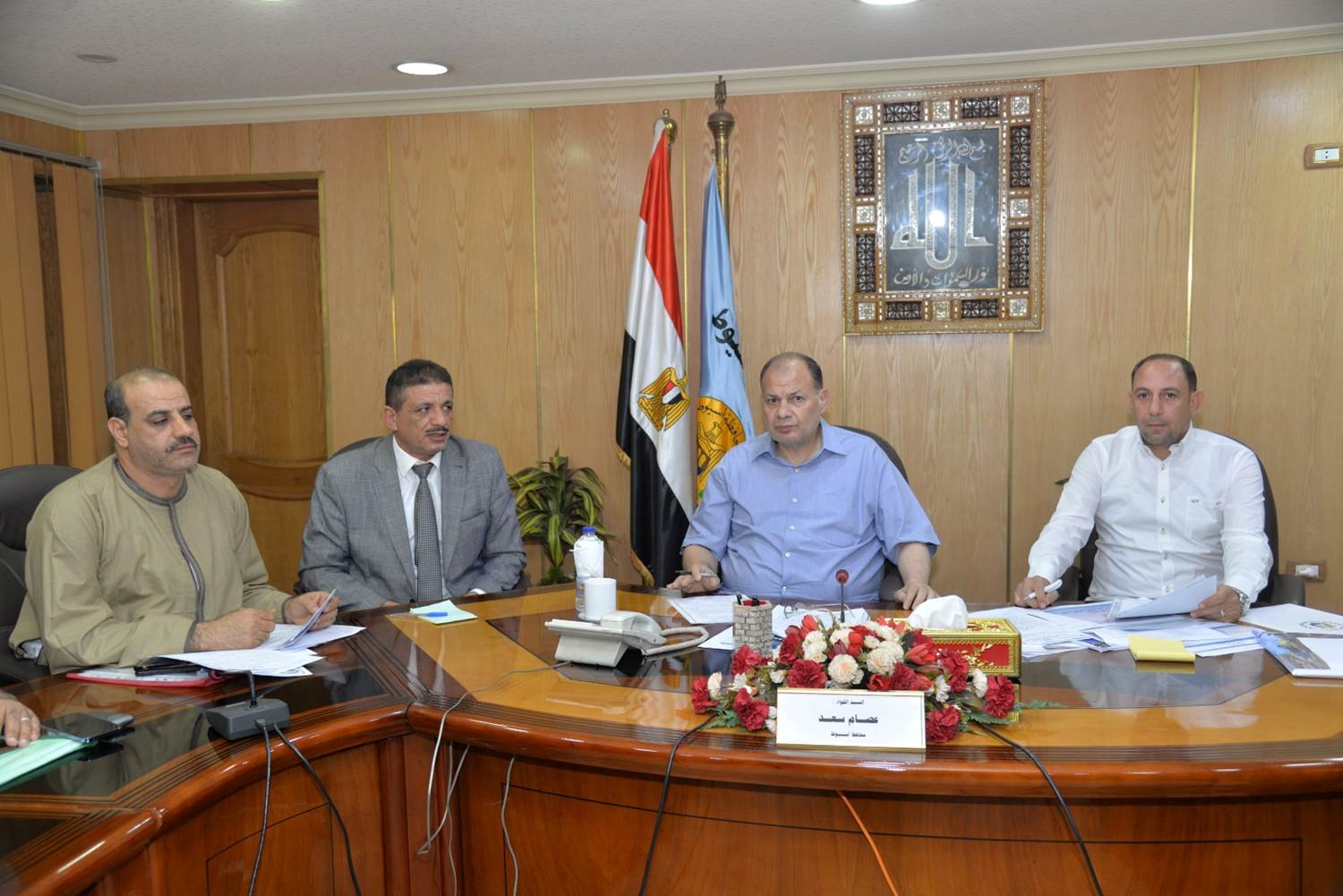 لقاء محافظ أسيوط مع أعضاء مجلسي النواب والشيوخ