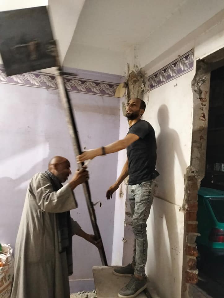 شرق-أسيوط-يواجه-أعمال-البناء-غير-المشروعة-في-الحي