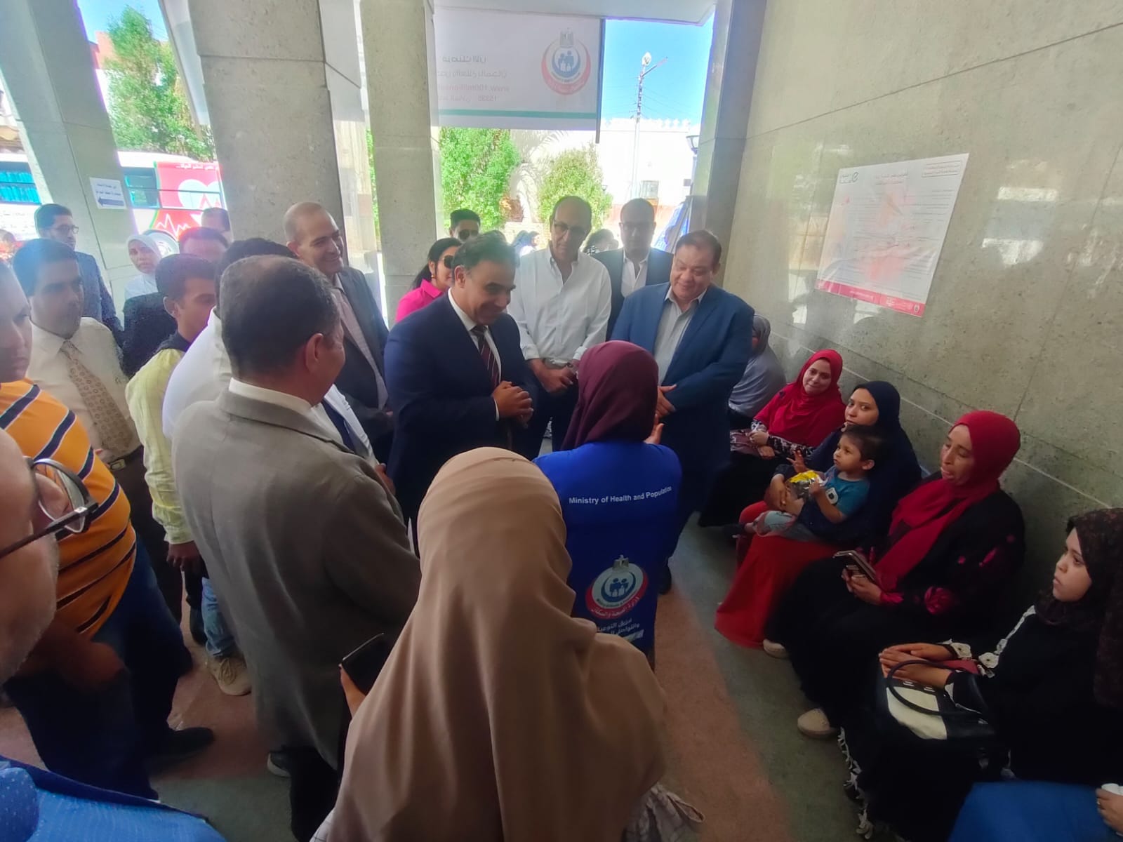 حملة الكشف المبكر عن أمراض الثدي افي بمستشفى الخارجة التخصصي