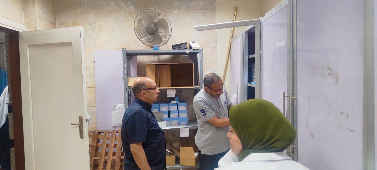 وكيل صحة أسيوط زيارة مفاجئة لوحدة القسطرة بمستشفى أسيوط العام
