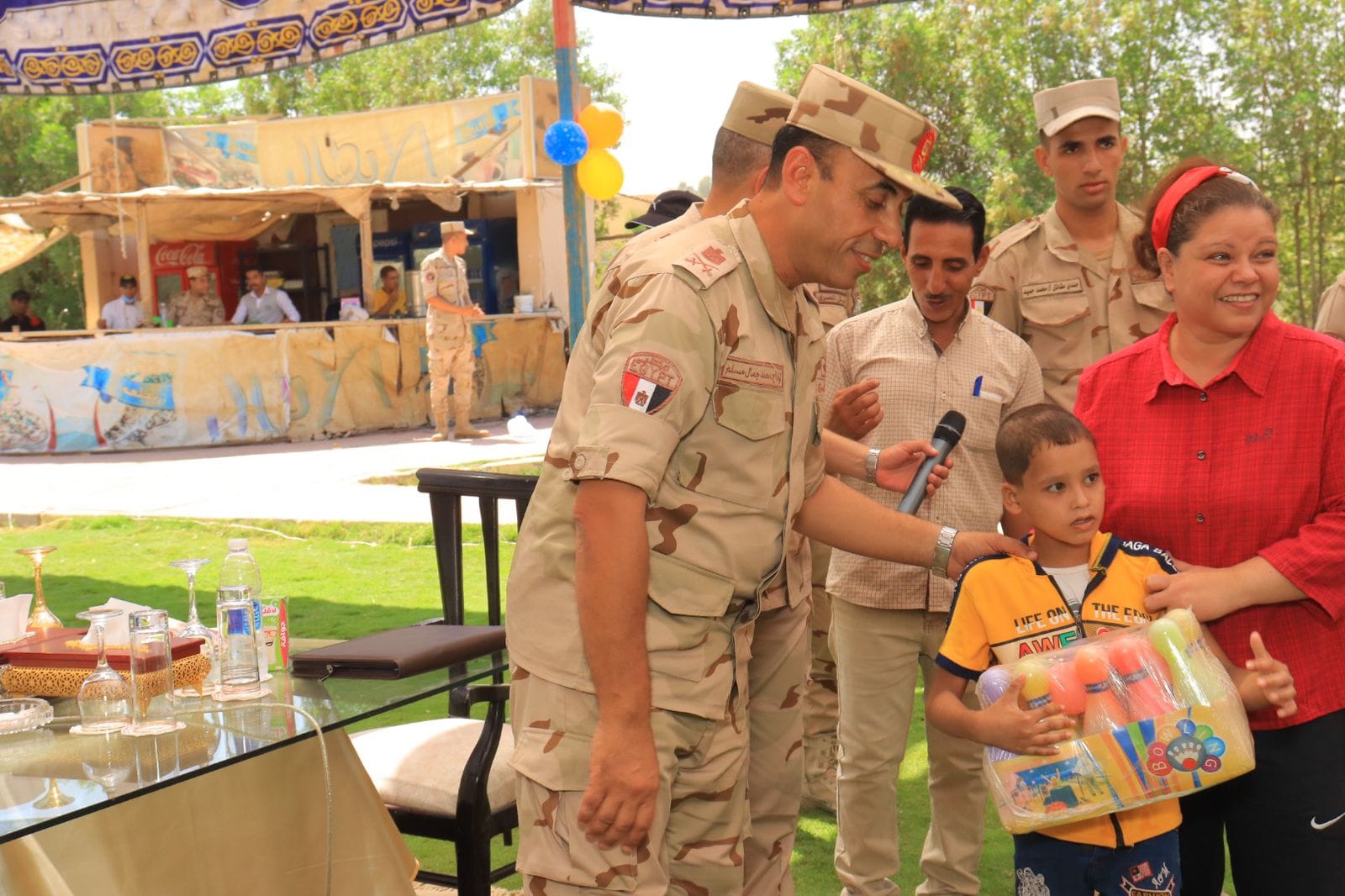 رحلة ترفيهية للأطفال ذوي الهمم إلى مركز الإشعاع الحضاري بالمنطقة الجنوبية العسكرية