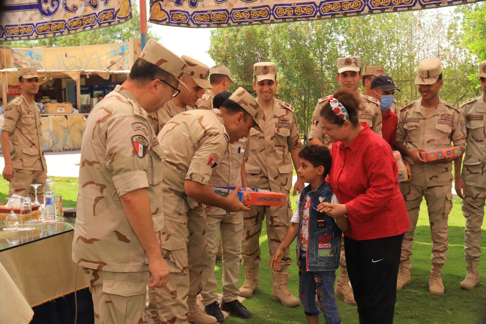رحلة ترفيهية للأطفال ذوي الهمم إلى مركز الإشعاع الحضاري بالمنطقة الجنوبية العسكرية