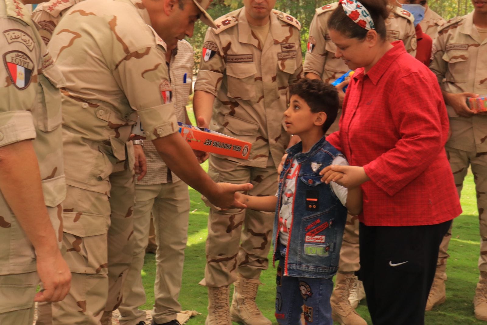 رحلة ترفيهية للأطفال ذوي الهمم إلى مركز الإشعاع الحضاري بالمنطقة الجنوبية العسكرية