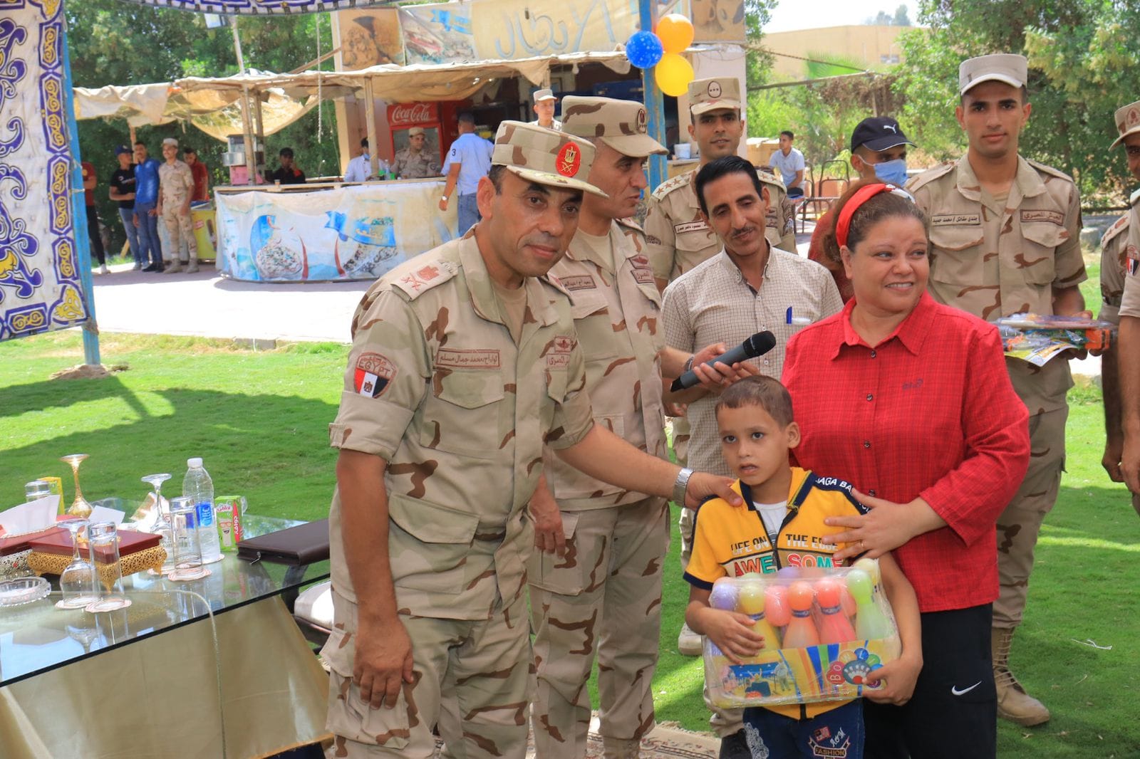 رحلة ترفيهية للأطفال ذوي الهمم إلى مركز الإشعاع الحضاري بالمنطقة الجنوبية العسكرية