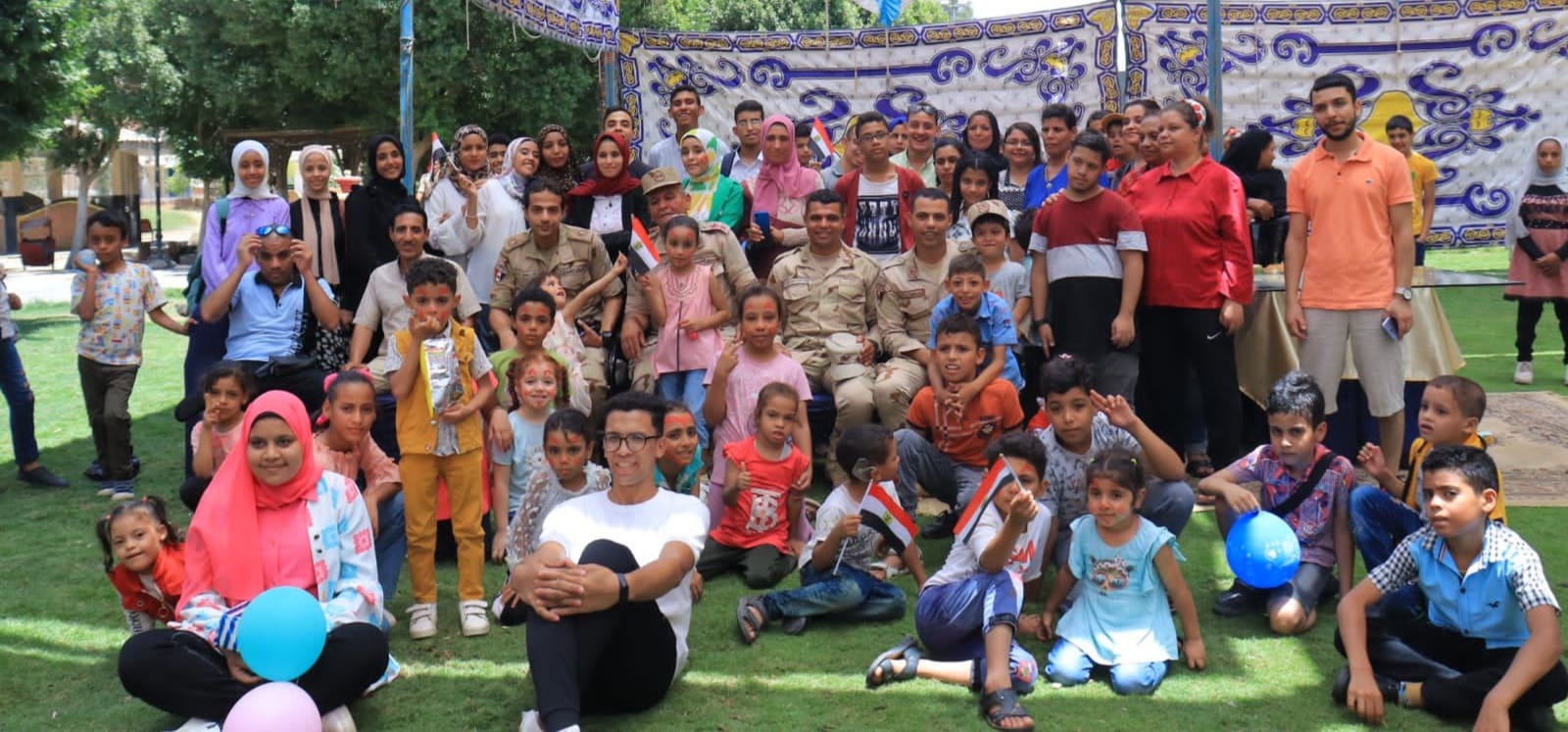 رحلة ترفيهية للأطفال ذوي الهمم إلى مركز الإشعاع الحضاري بالمنطقة الجنوبية العسكرية