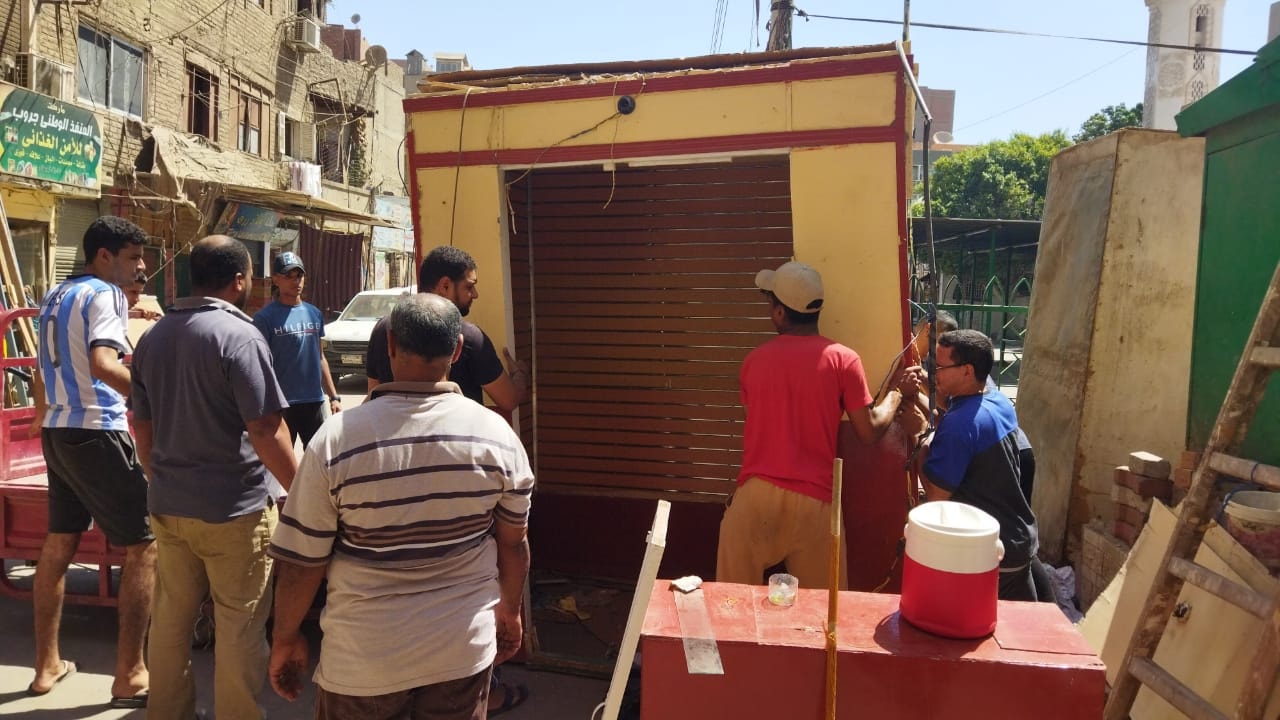 رفع الاشغالات والحفاظ على النظافة والبيئة في مدينة أبوتيج