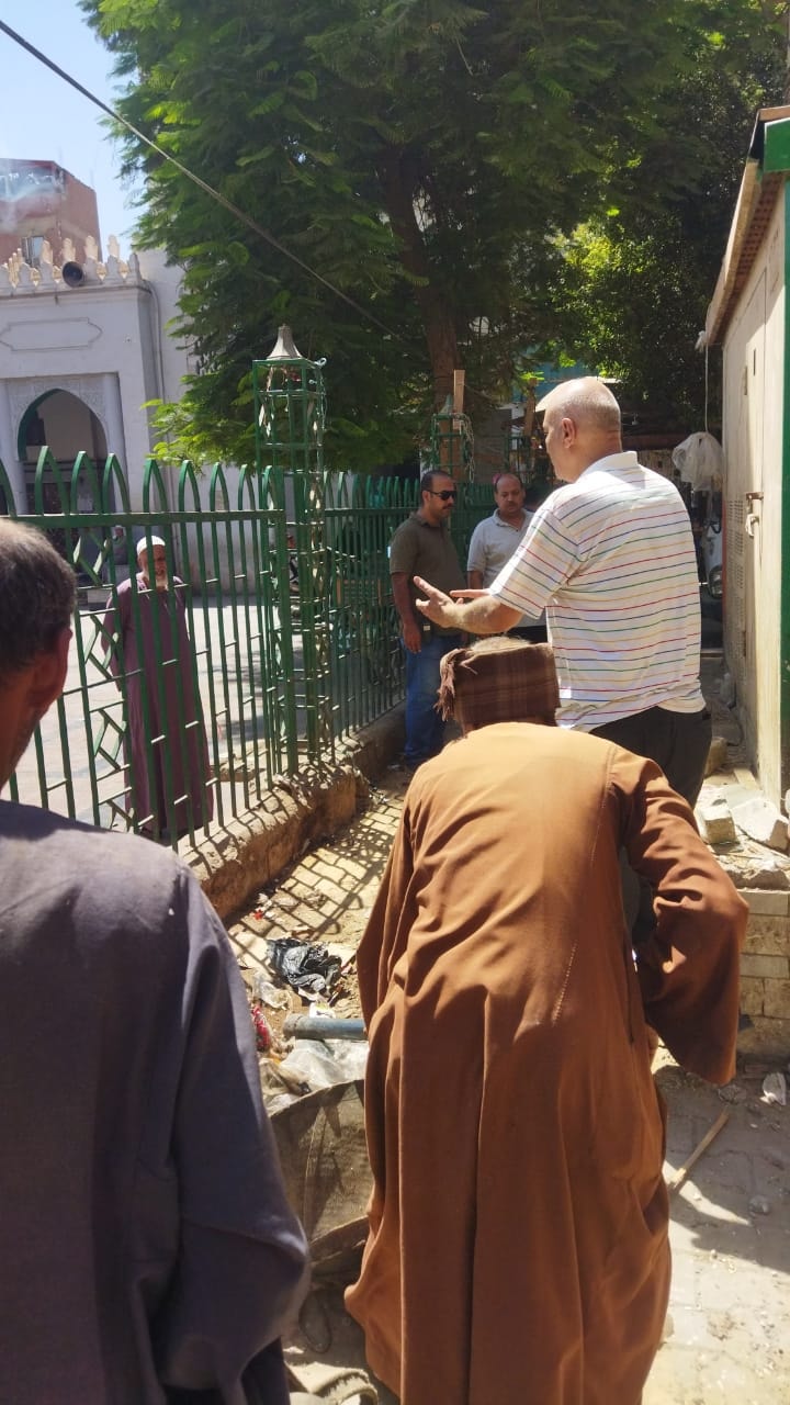 رفع الاشغالات والحفاظ على النظافة والبيئة في مدينة أبوتيج