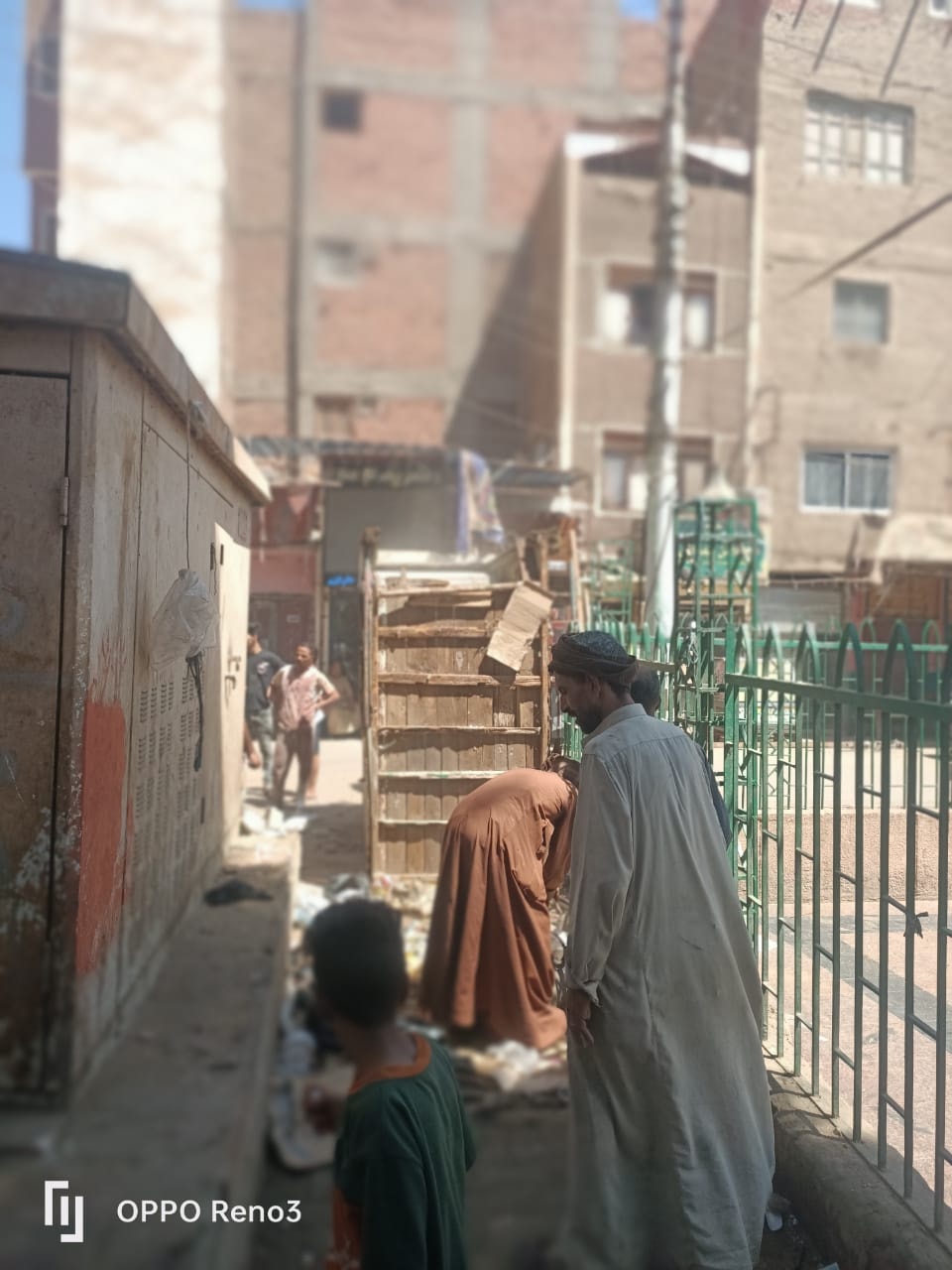 رفع الاشغالات والحفاظ على النظافة والبيئة في مدينة أبوتيج