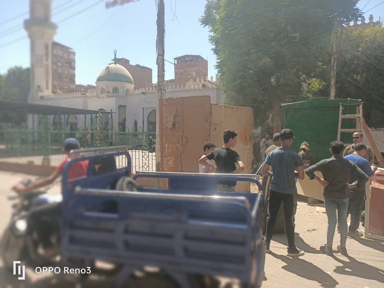 رفع الاشغالات والحفاظ على النظافة والبيئة في مدينة أبوتيج