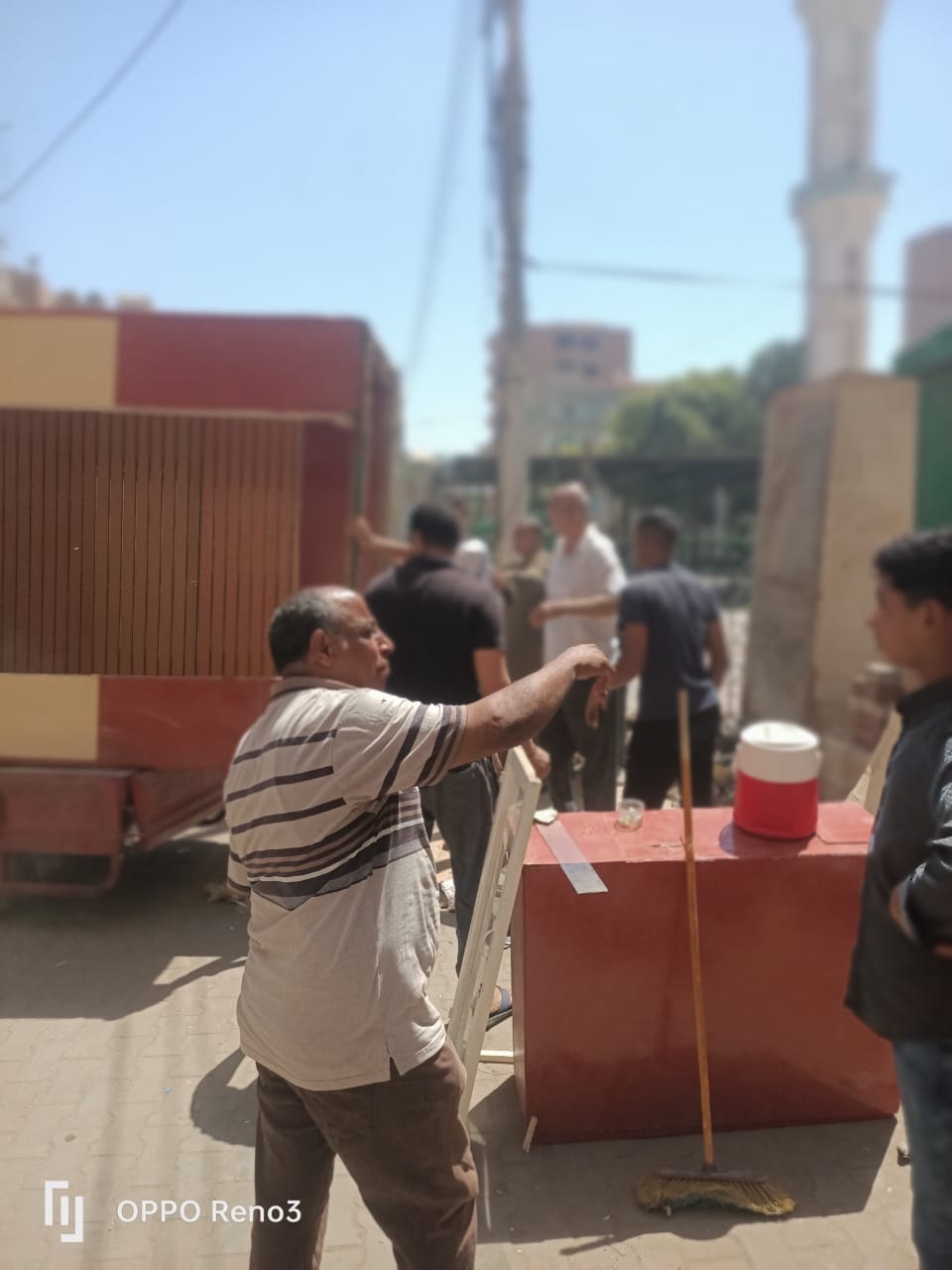 رفع الاشغالات والحفاظ على النظافة والبيئة في مدينة أبوتيج