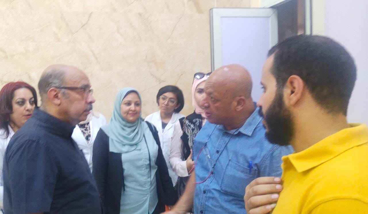 وكيل وزارة الصحة بأسيوط يتابع اعمال التطوير بمستشفى الرمد ويوجه بسرعة الانتهاء