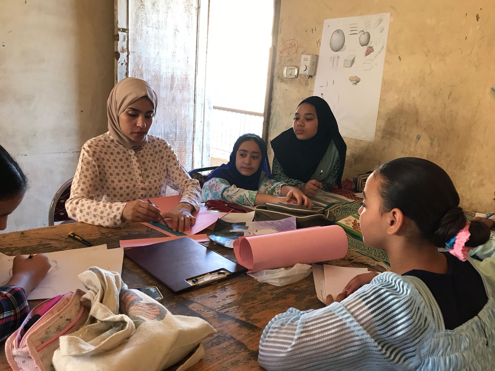 ثقافة المنيا ترسم البسمة على شفاه الأطفال ضمن فعاليات ثقافتنا فى اجازتنا