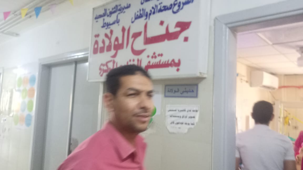 رئيس مركز ومدينة الغنايم يقوم بريازة مفاجئة للمستشفى االمركزي