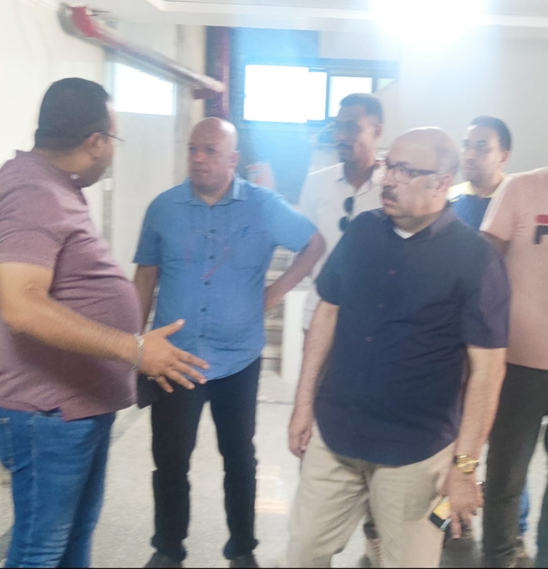 وكيل وزارة الصحة باسيوط يتابع أعمال تطوير في المعهد الفني الصحي