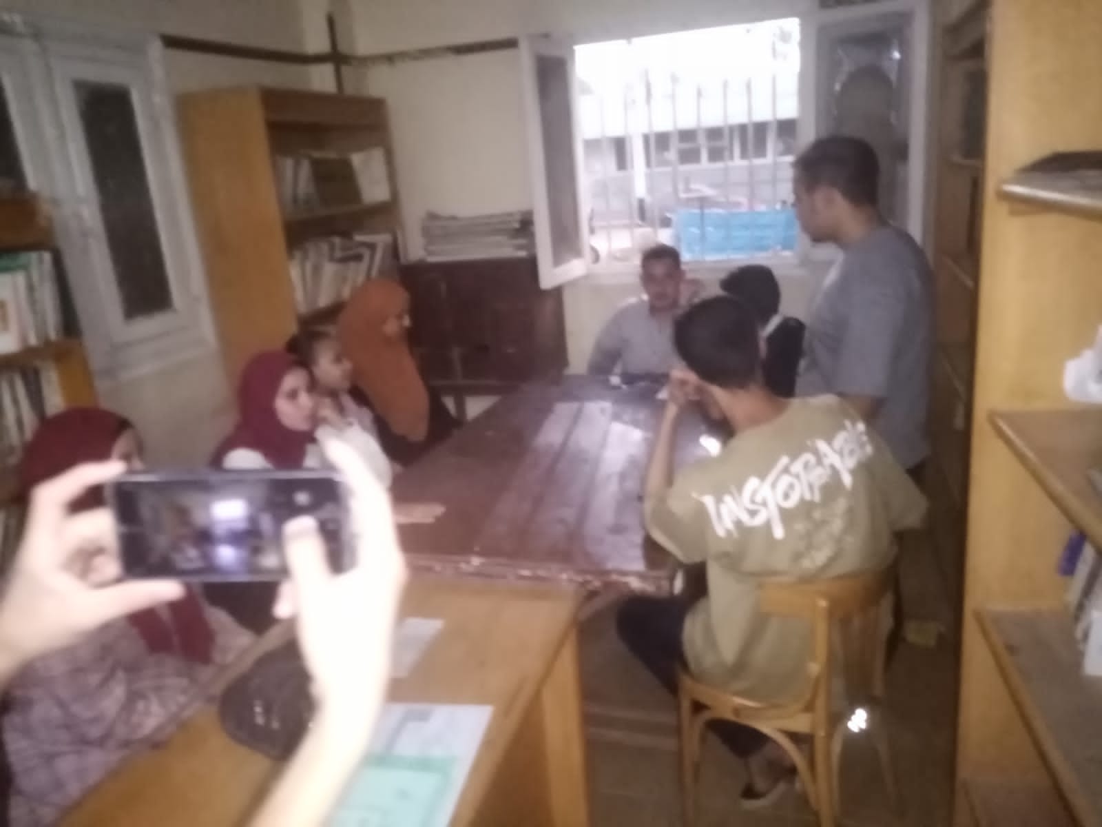 مواهب أدبية شابة في ضيافة نادي أدب بيت ثقافة صدفا