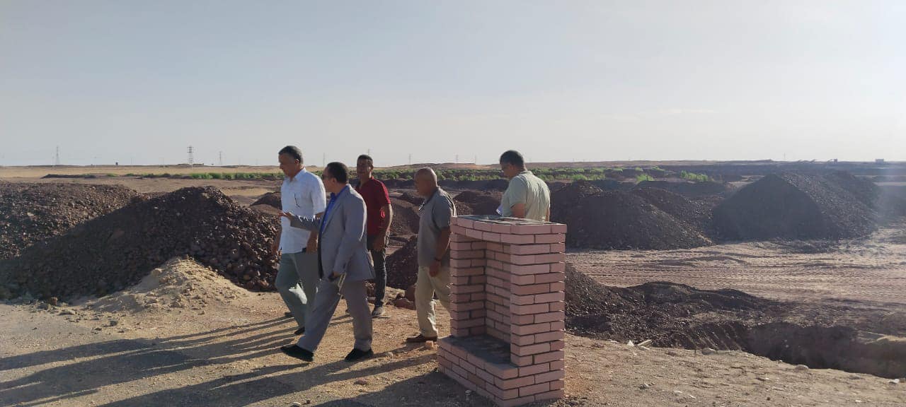 إنشاء أول كمينين أمنيين نقاط تفتيش في مركز بلاط بالوادي الجديد