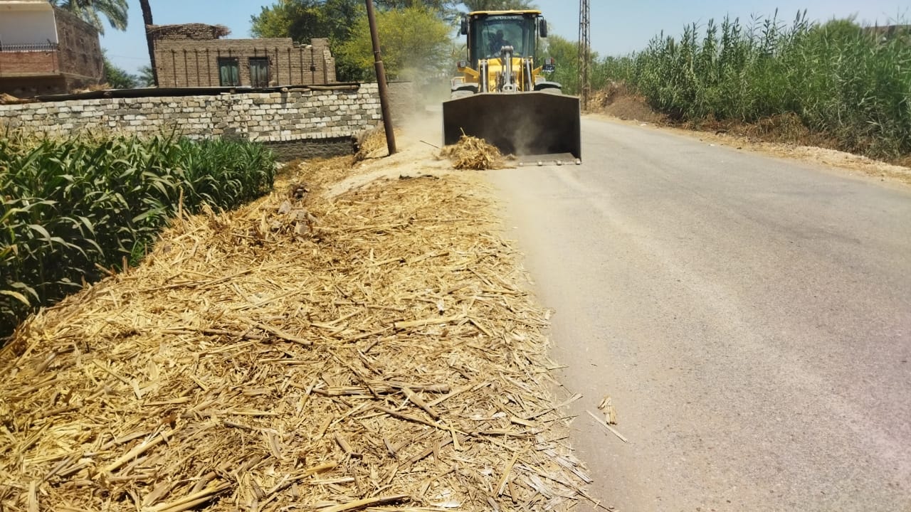 ابوتيج .. الإهتمام بمنظومة النظافة والعمل المستمر لرفع الاشغالات والنظافه