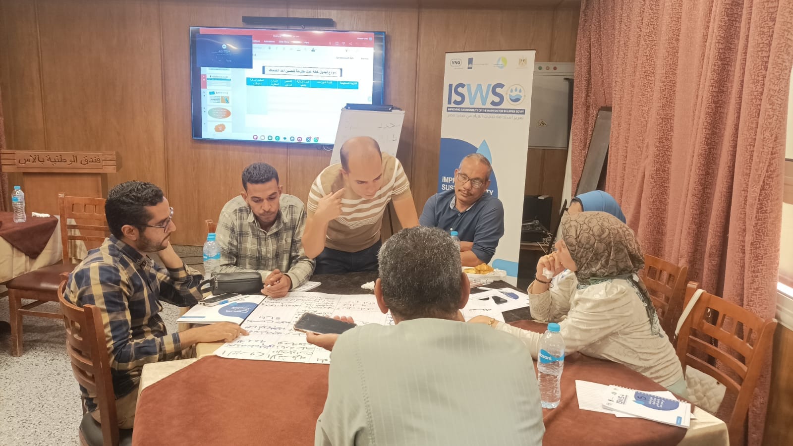 تنفيذ مشروع تعزيز استدامة خدمات مياه الشرب والصرف الصحي بصعيد مصر