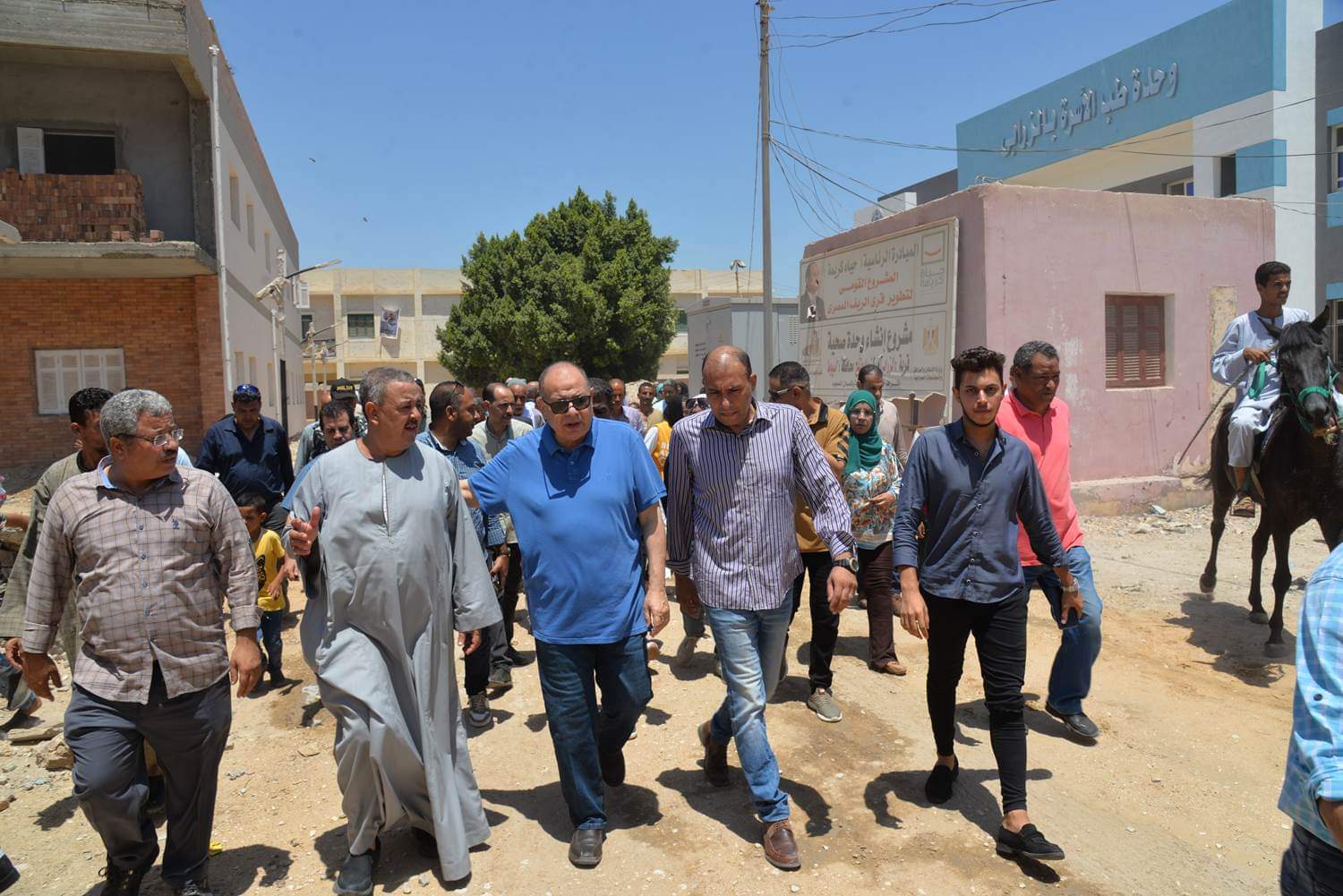 محافظ أسيوط يتفقد إنشاءات وحدة طب الأسرة بالزرابي ب 38 مليون جنيه