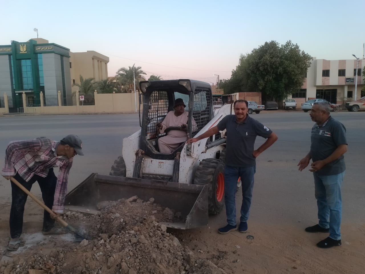 مركز الداخلة ينفذ حملة نظافة بمدينة موط
