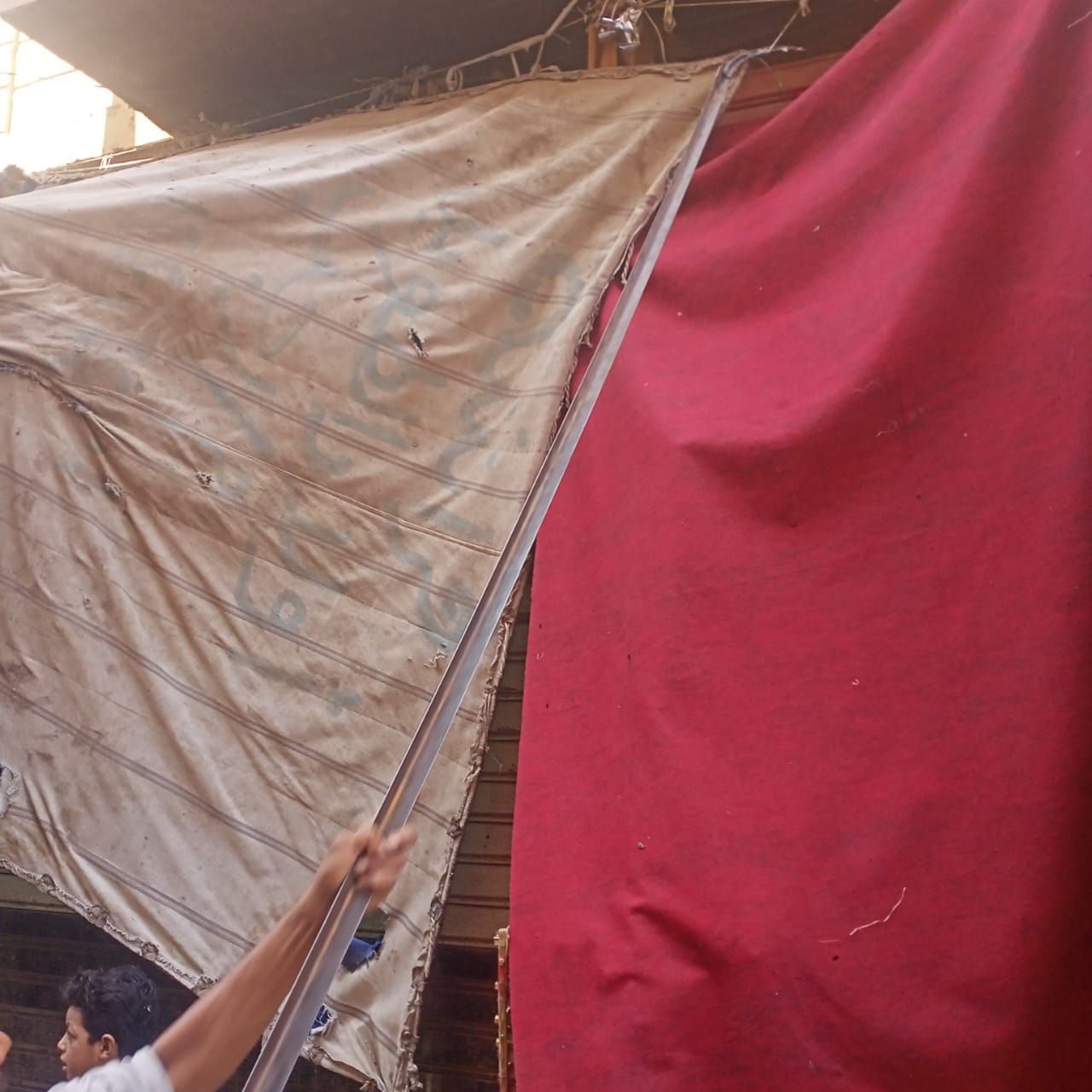 حملة مكبرة لرفع الإشغالات في شوارع مدينة ديروط