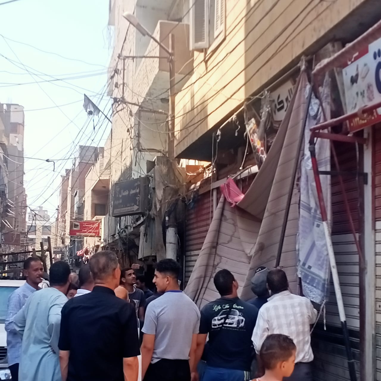 حملة مكبرة لرفع الإشغالات في شوارع مدينة ديروط