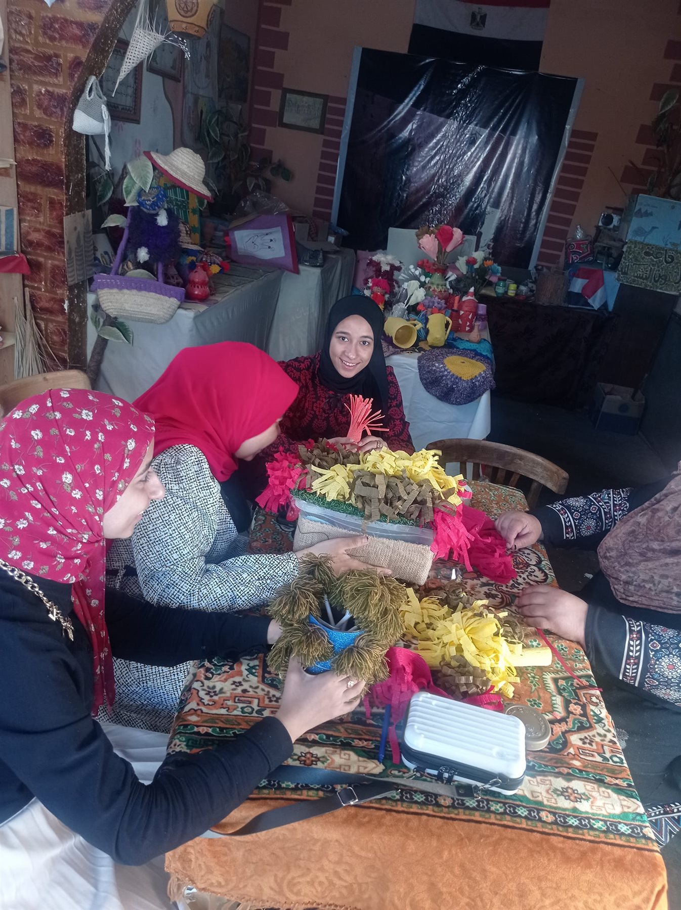 مشروعي ابدأ حلمك و ثقافتنا في اجازتنا يجتمعان معا في ثقافة الوادي الجديد