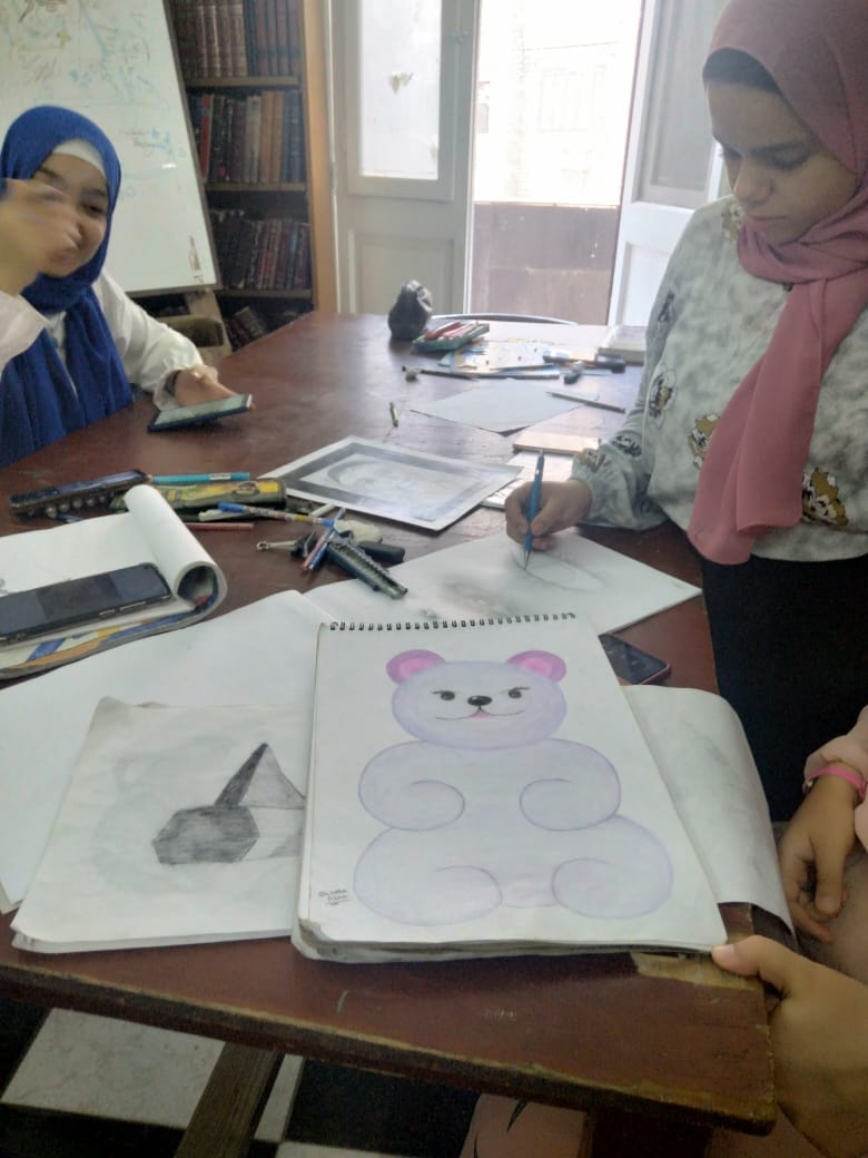 بيت ثقافة جرجا ينظم مسابقة فنية بين الأطفال