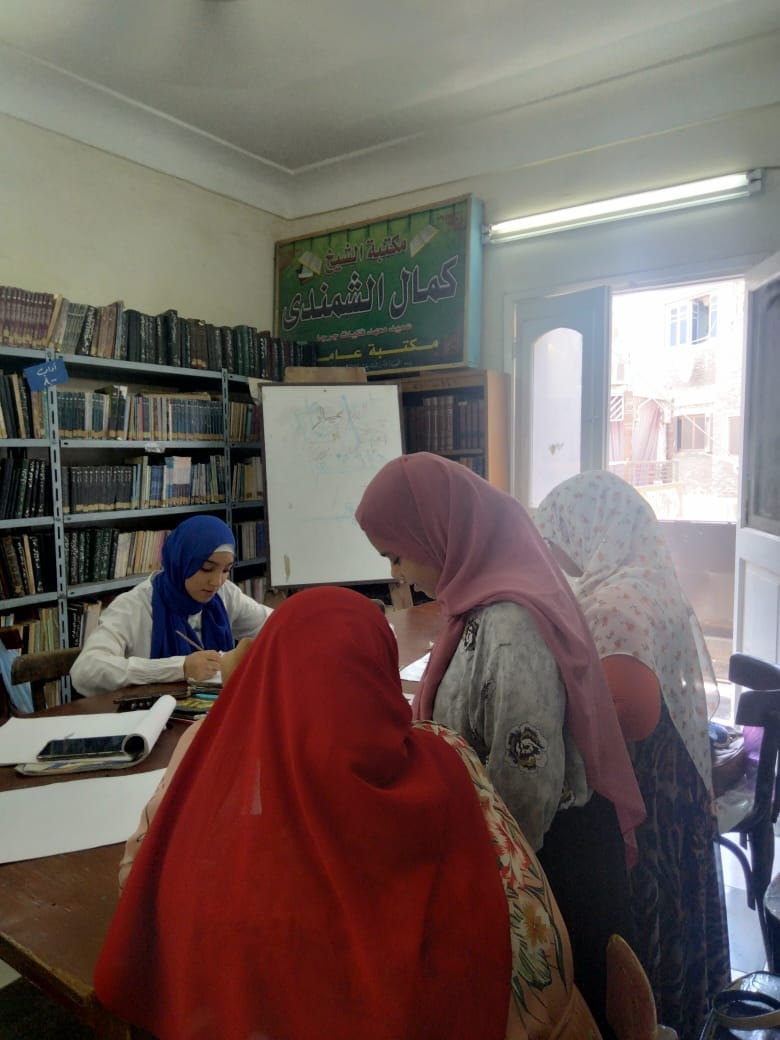 بيت ثقافة جرجا ينظم مسابقة فنية بين الأطفال