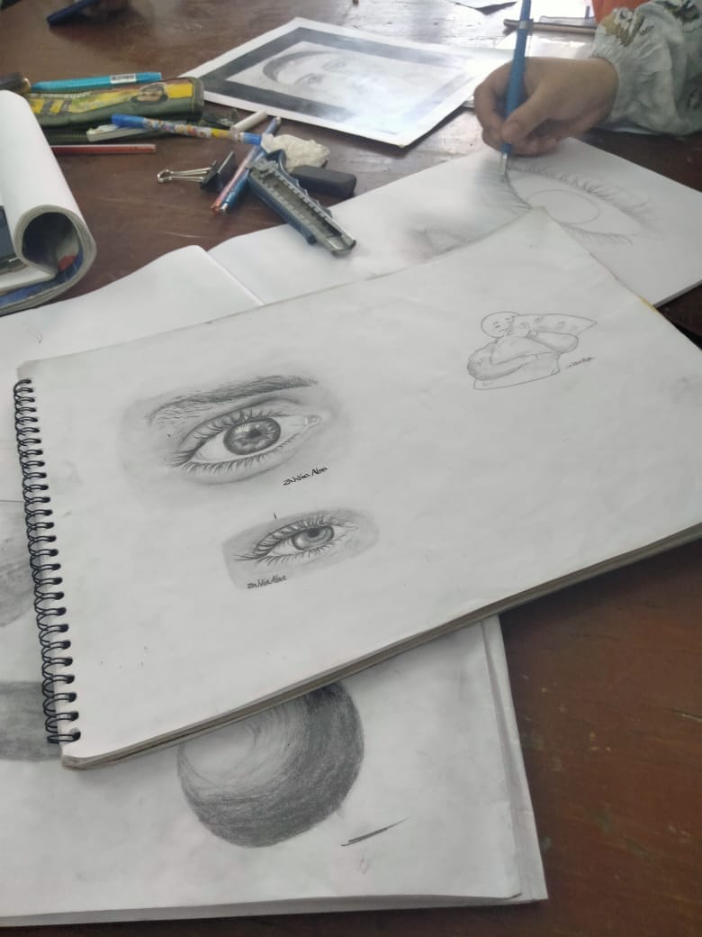 بيت ثقافة جرجا ينظم مسابقة فنية بين الأطفال