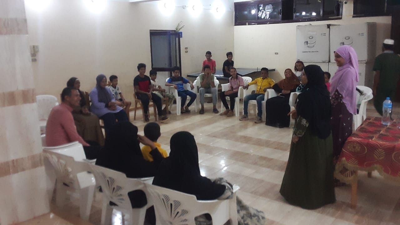 الشباب والرياضه بالوادي الجديد تنفذ مبادره حدودنا نبضنا بمركز شباب بلاط