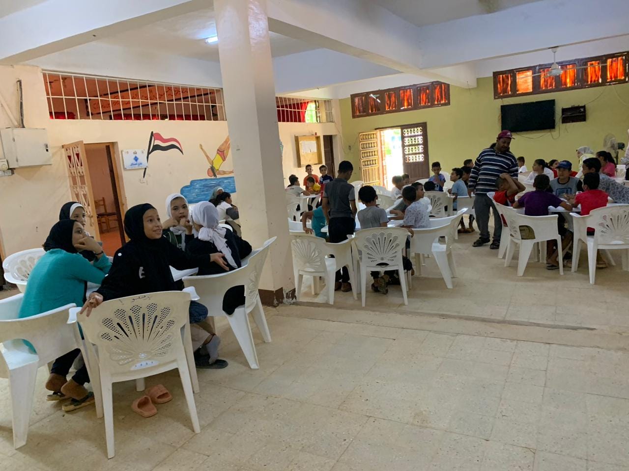 دوري ثقافي في المعلومات العامة للطلائع مركز شباب بدخلو بالداخلة