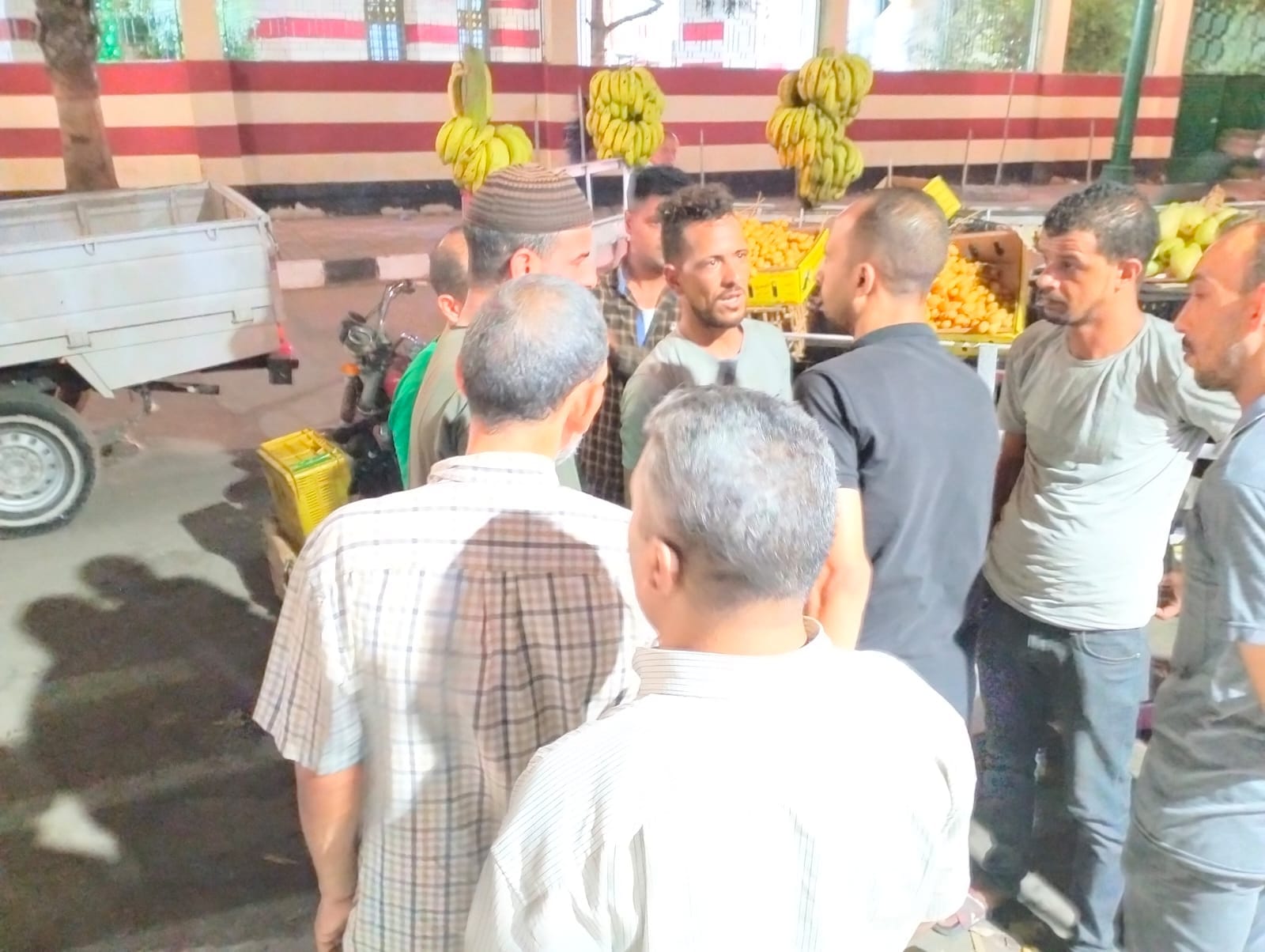 حملة ازالة اشغالات الشوارع والميادين بحي شرق اسيوط