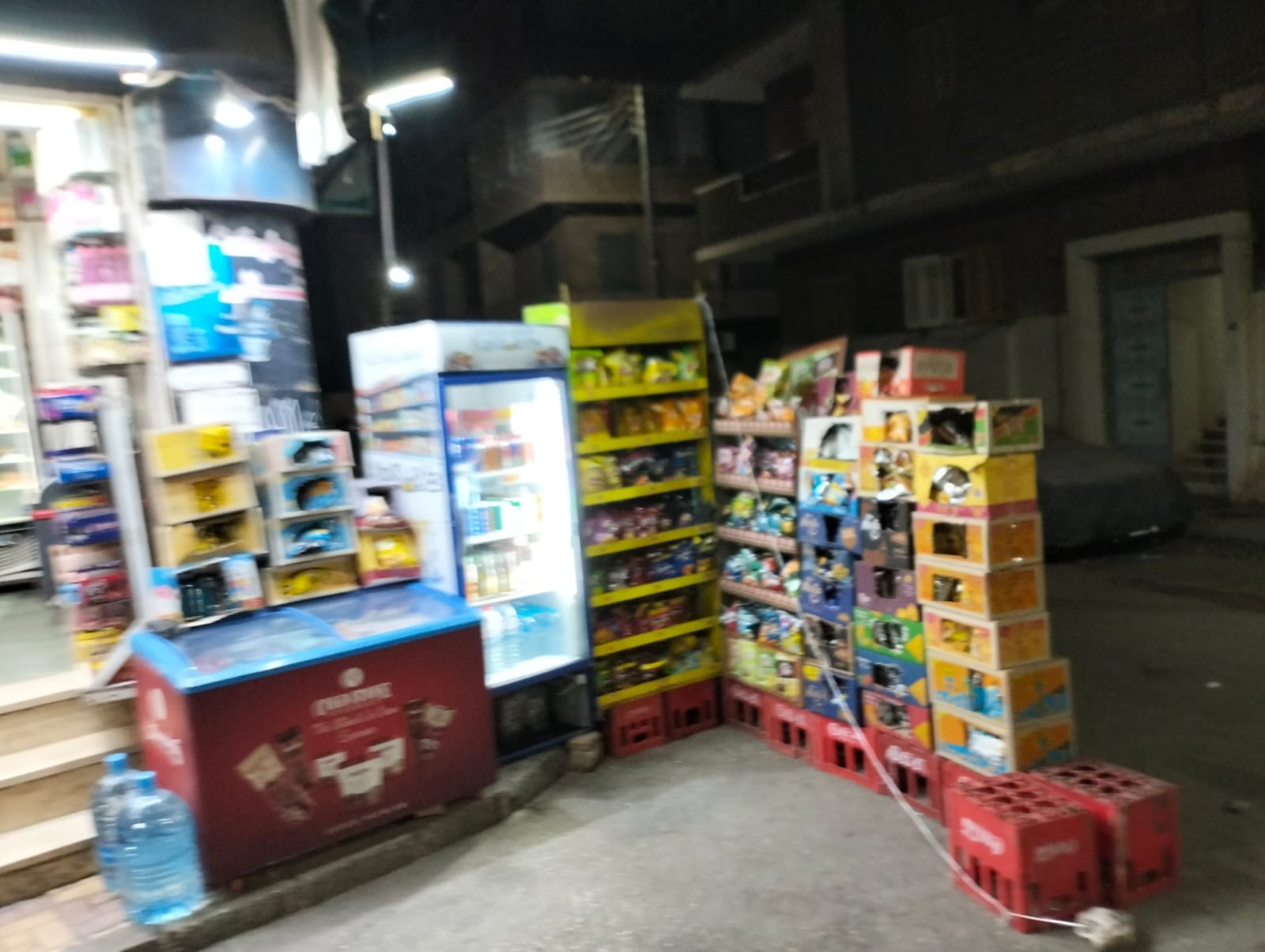 حملة ازالة اشغالات الشوارع والميادين بحي شرق اسيوط