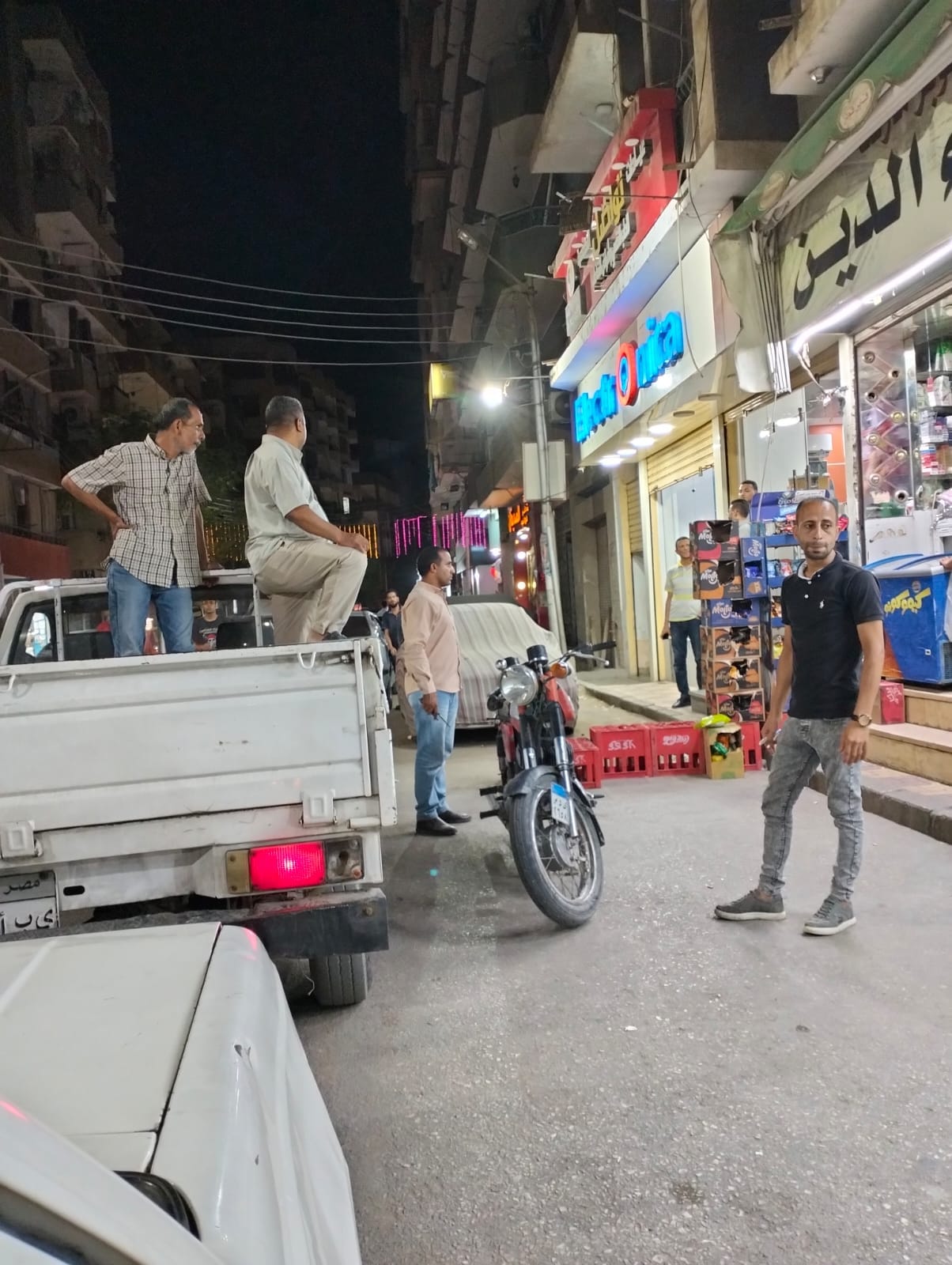 حملة ازالة اشغالات الشوارع والميادين بحي شرق اسيوط