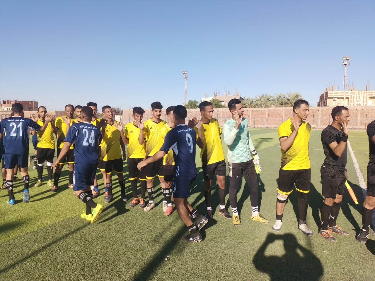 الاسبوع الرابع للمجموعة الثانية في دوري مراكز الشباب بالوادي الجديد