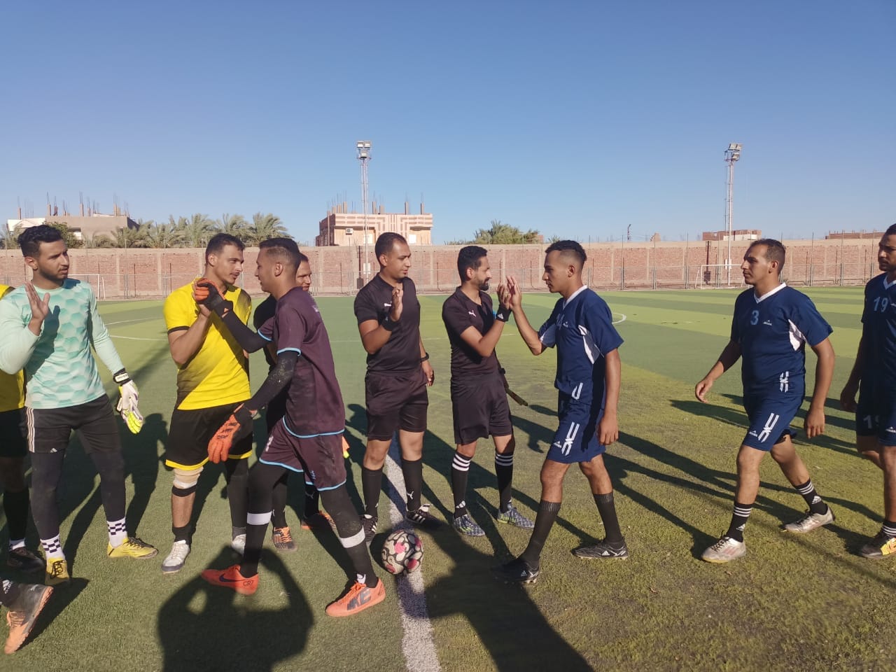 الاسبوع الرابع للمجموعة الثانية في دوري مراكز الشباب بالوادي الجديد