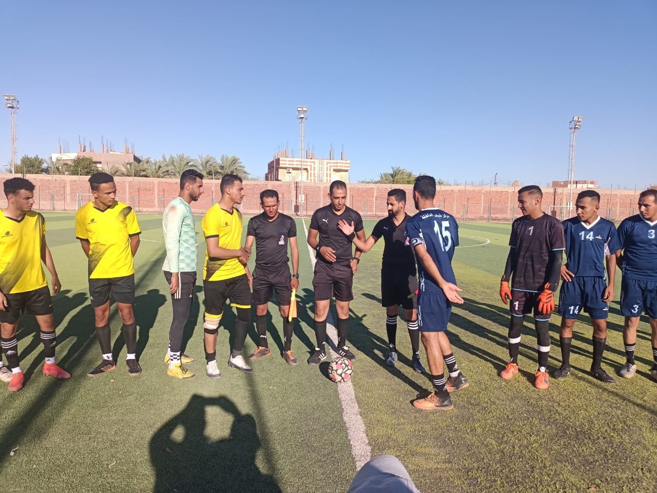 الاسبوع الرابع للمجموعة الثانية في دوري مراكز الشباب بالوادي الجديد